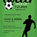 Soccer Birthday Party Invitations