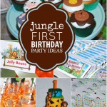 Safari First Birthday Party