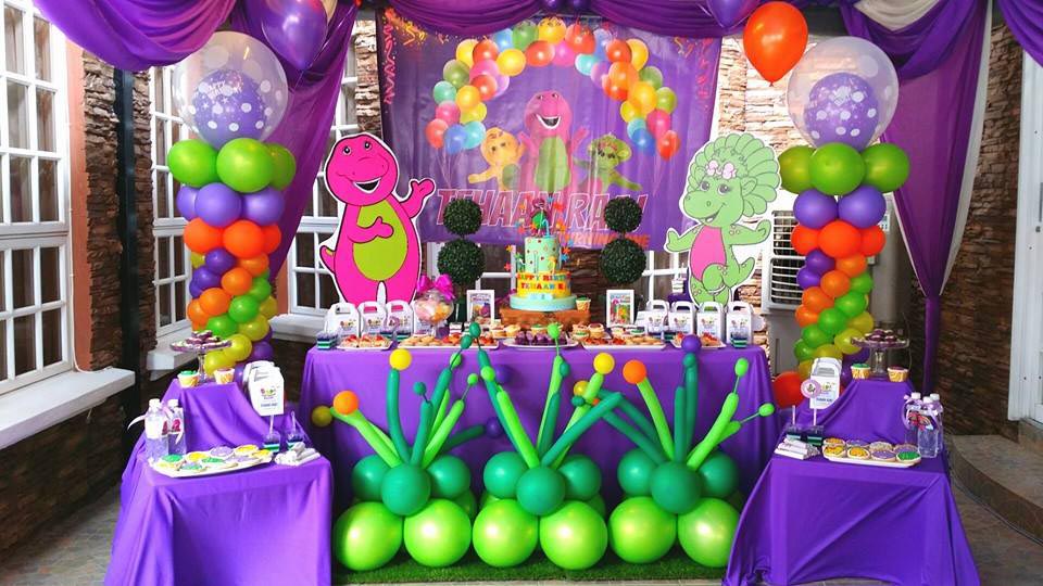 Barney Birthday Party Theme