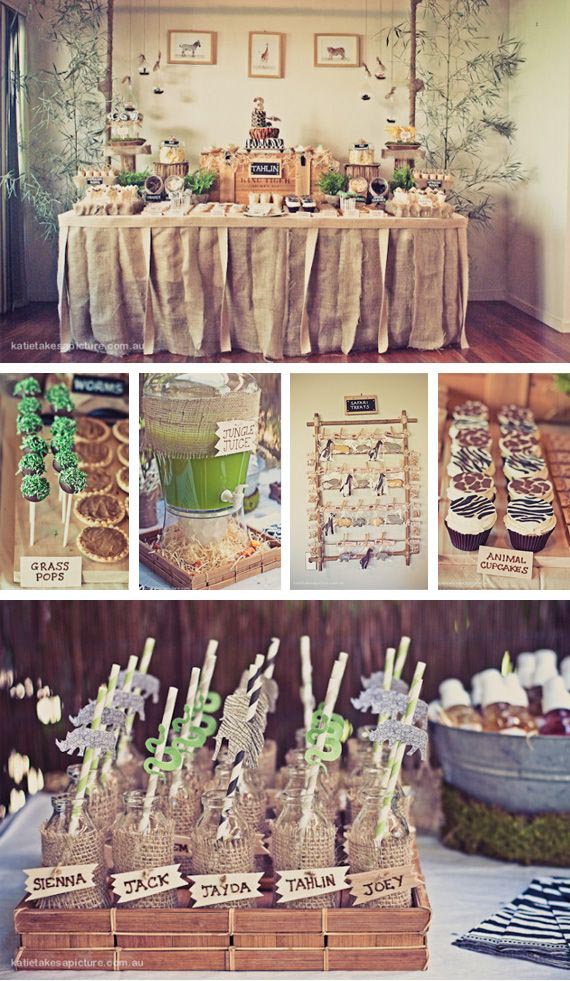 Safari Decorations for Birthday Party
