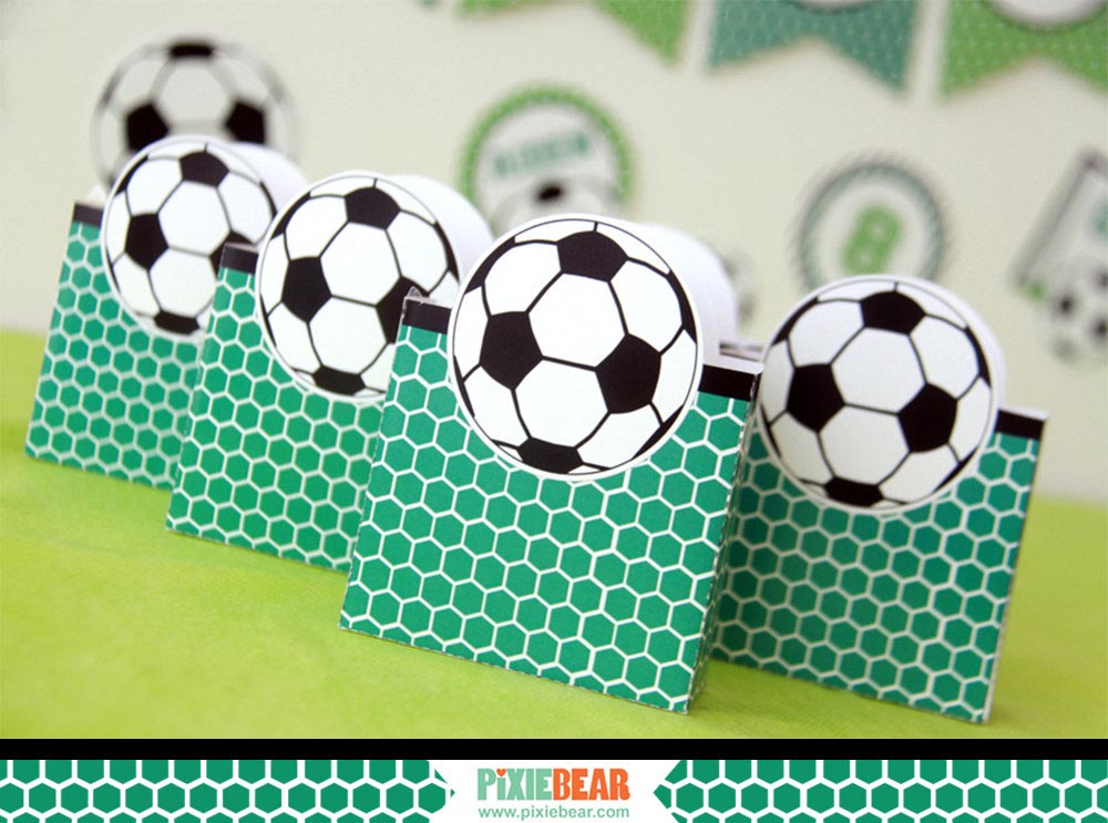 Soccer Birthday Party Favors